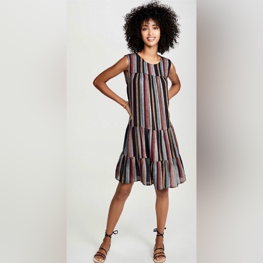 Velvet by Graham & Spencer Multicolor Striped Dress